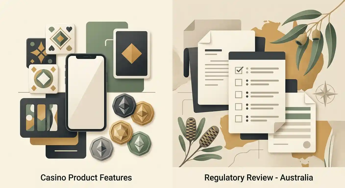 Lucky Block feature comparison covering games, mobile use, payments and Australian rules